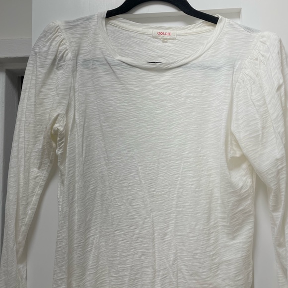 Goldie white puff top - Picture 3 of 3